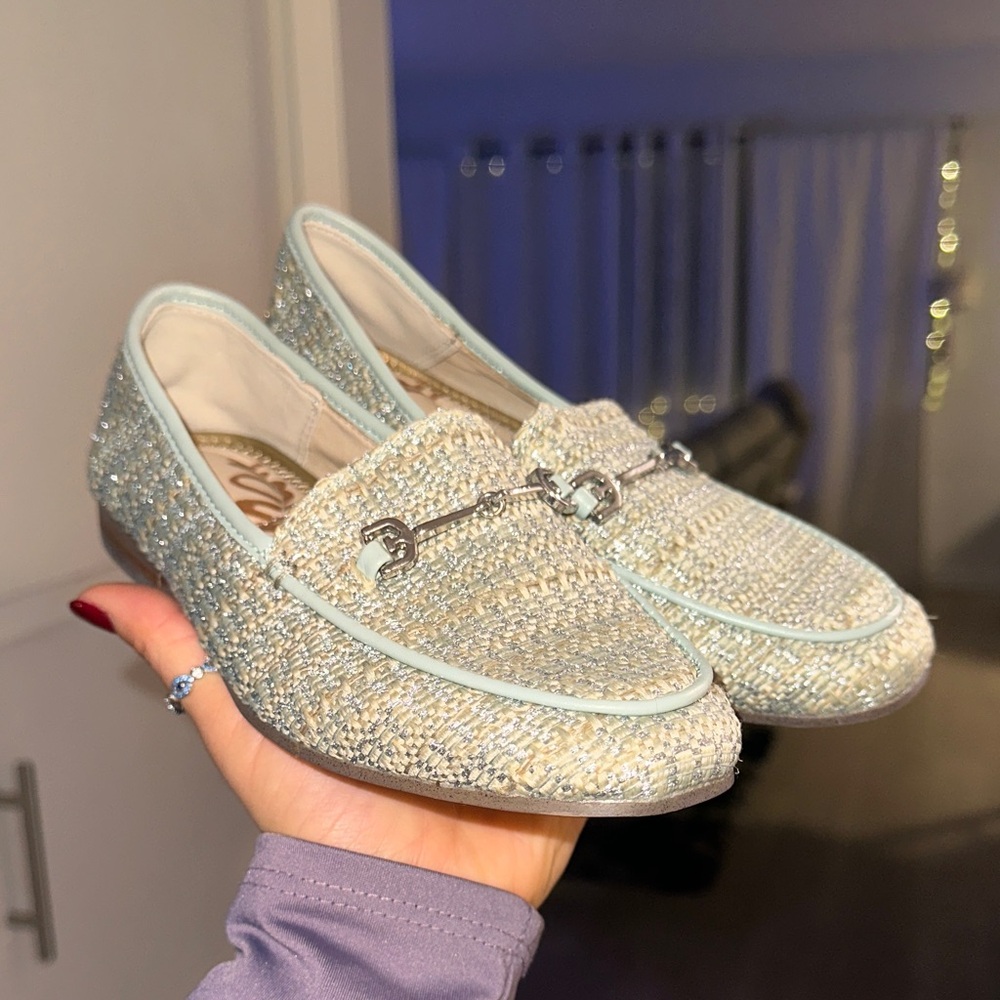 Sam Edelman Metallic Loafers
